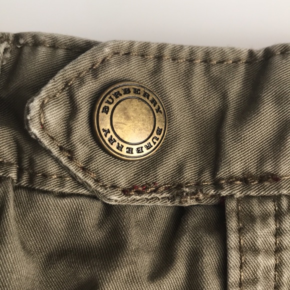 Burberry Children size 6 months dark green pants - Picture 2 of 7